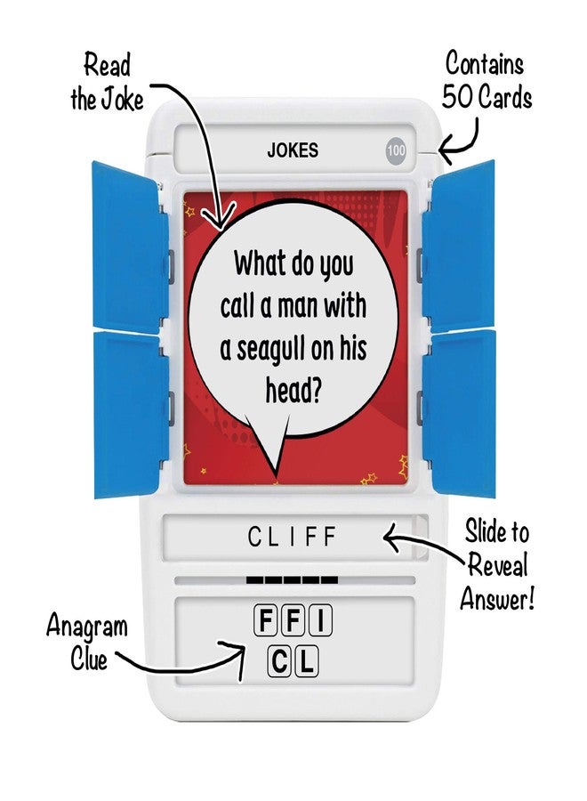 100 PICS Jokes Travel Game - Family Brain Teasers Pocket Puzzles for Kids and Adults POP08015 - Image 2